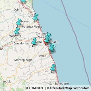 Mappa Via dell'Economia, 63821 Porto Sant'Elpidio FM, Italia (14.56727)