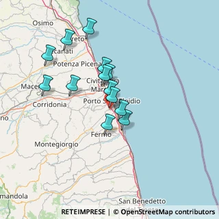 Mappa Via dell'Economia, 63821 Porto Sant'Elpidio FM, Italia (12.30385)
