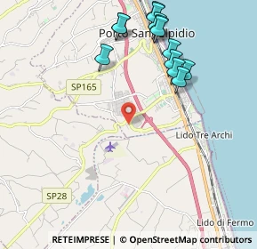 Mappa Via dell'Economia, 63821 Porto Sant'Elpidio FM, Italia (2.37615)