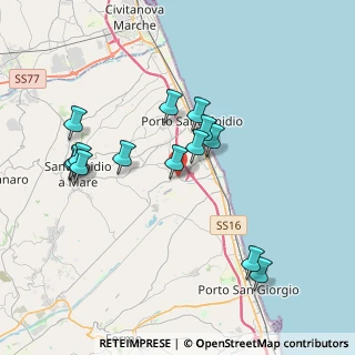 Mappa Via dell'Economia, 63821 Porto Sant'Elpidio FM, Italia (3.78286)