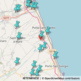 Mappa Via dell'Economia, 63821 Porto Sant'Elpidio FM, Italia (6.209)