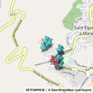 Mappa Via Sardegna, 63811 Sant'Elpidio a Mare FM, Italia (0.2)