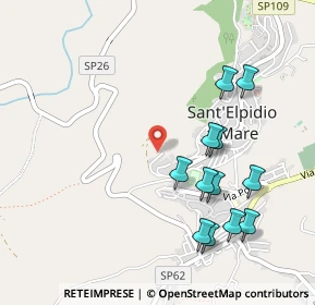 Mappa Via Sardegna, 63811 Sant'Elpidio a Mare FM, Italia (0.54667)