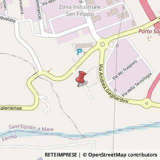 Mappa Strada Provinciale Faleriense, 13, 63821 Porto Sant'Elpidio, Fermo (Marche)