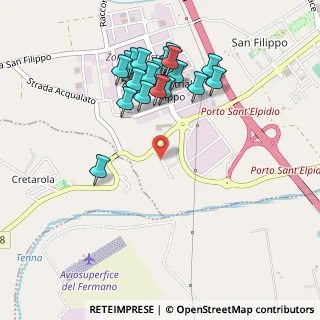 Mappa SP Faleriense, 63821 Porto Sant'Elpidio FM, Italia (0.5075)