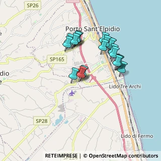 Mappa SP Faleriense, 63821 Porto Sant'Elpidio FM, Italia (1.72)