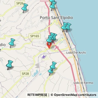 Mappa Strada Provinciale Faleriense, 63821 Porto Sant'Elpidio FM, Italia (2.58077)
