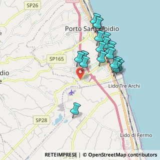 Mappa Strada Provinciale Faleriense, 63821 Porto Sant'Elpidio FM, Italia (1.794)