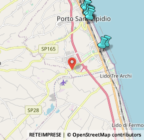 Mappa Strada Provinciale Faleriense, 63821 Porto Sant'Elpidio FM, Italia (2.83)