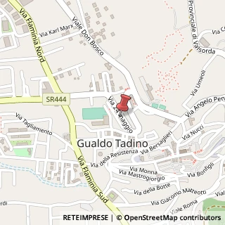 Mappa Via XXIV Maggio, 30, 06023 Gualdo Tadino, Perugia (Umbria)