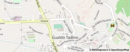 Mappa Gualdo Tadino