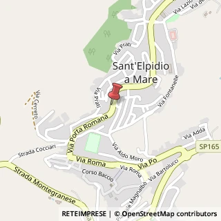 Mappa Via Porta Romana, 41, 63811 Sant'Elpidio a Mare, Fermo (Marche)
