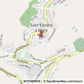 Mappa Via Giordano Bruno, 3, 63811 Sant'Elpidio a Mare, Fermo (Marche)