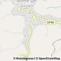 Karta Monte San Giusto