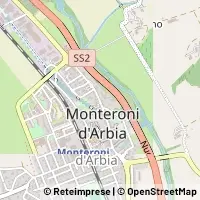 Térkép Monteroni d'Arbia