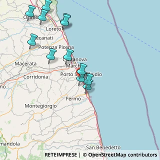 Mappa Via della Tecnologia, 63821 Porto Sant'Elpidio FM, Italia (17.55083)