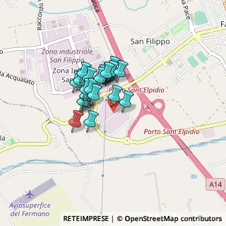 Mappa Via della Tecnologia, 63821 Porto Sant'Elpidio FM, Italia (0.3)