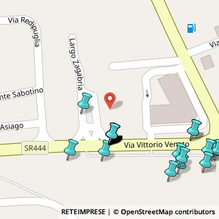 Mappa Via Vittorio Veneto, 06023 Gualdo Tadino PG, Italia (0.04286)