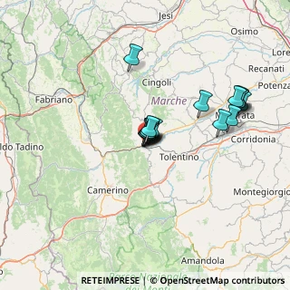 Mappa Via Settempeda, 62027 San Severino Marche MC, Italia (11.24588)