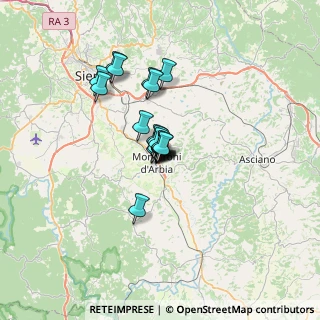 Mappa Via di S. Martino, 53014 Monteroni d'Arbia SI, Italia (4)