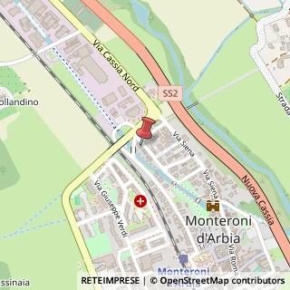 Mappa Via Don Luigi Sturzo, 251, 53014 Monteroni d'Arbia, Siena (Toscana)