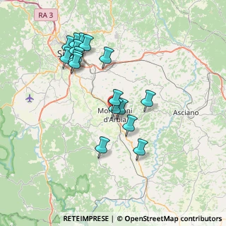 Mappa Via del Risorgimento, 53014 Monteroni D'arbia SI, Italia (7.42647)