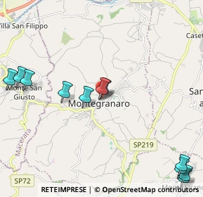 Mappa Via Giovanni Conti, 63812 Montegranaro FM, Italia (2.83273)