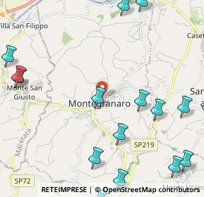 Mappa Via Giovanni Conti, 63812 Montegranaro FM, Italia (3.4125)