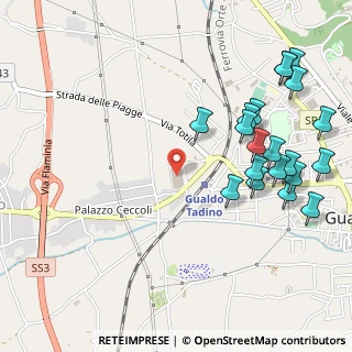 Mappa Località Ponte della Stazione, 06023 Gualdo Tadino PG, Italia (0.654)
