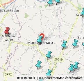 Mappa Largo Giovanni Conti, 63812 Montegranaro FM, Italia (3.569)