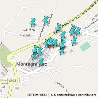 Mappa Via Trieste, 63812 Montegranaro FM, Italia (0.1765)