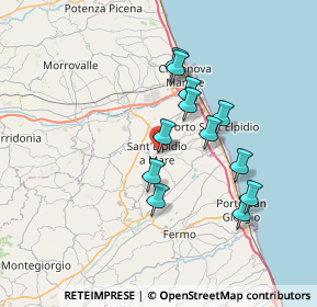 Mappa Ospedale di Comunità, 63811 Sant'Elpidio a mare FM, Italia (6.29583)