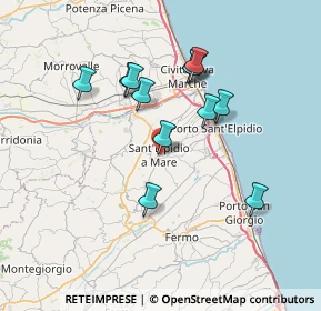 Mappa Ospedale di Comunità, 63811 Sant'Elpidio a mare FM, Italia (6.69333)