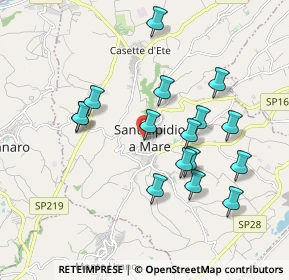 Mappa Via vecchio porto, 63811 Sant'Elpidio a Mare FM, Italia (1.83438)