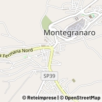 Kaart Montegranaro