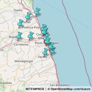 Mappa Consorzio, 63821 Porto Sant'Elpidio FM, Italia (12.22154)