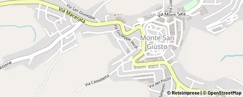 Mappa Monte San Giusto