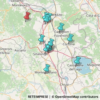Mappa Via Voltura, 52045 Foiano della Chiana AR, Italia (13.05615)