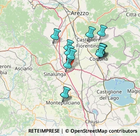 Mappa Via Voltura, 52045 Foiano della Chiana AR, Italia (11.38538)