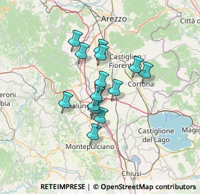 Mappa Via Voltura, 52045 Foiano della Chiana AR, Italia (10.03)