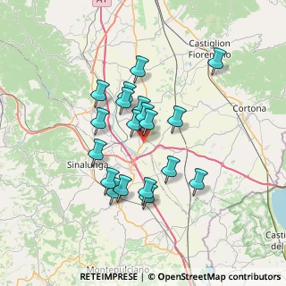 Mappa Via Voltura, 52045 Foiano della Chiana AR, Italia (6.07737)