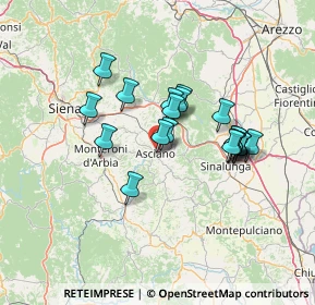 Mappa Via Barna, 53041 Asciano SI, Italia (11.641)