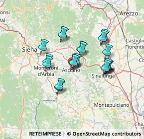 Mappa Via Barna, 53041 Asciano SI, Italia (11.4515)