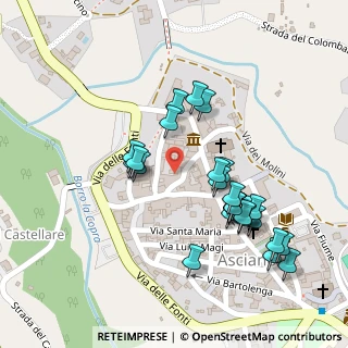Mappa Via Amos Cassioli, 53041 Asciano SI, Italia (0.12222)