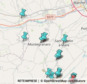 Mappa Via Cardinale Svampa, 63812 Montegranaro FM, Italia (5.904)