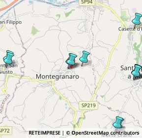 Mappa Via Cardinale Svampa, 63812 Montegranaro FM, Italia (2.92182)
