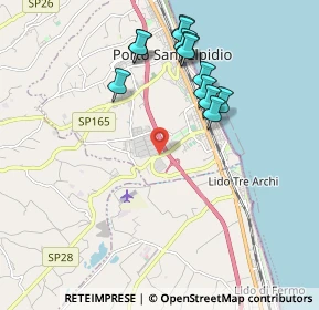 Mappa Strada Faleriense, 63821 Porto Sant'Elpidio FM, Italia (2.02385)