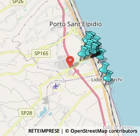 Mappa Strada Faleriense, 63821 Porto Sant'Elpidio FM, Italia (1.44176)