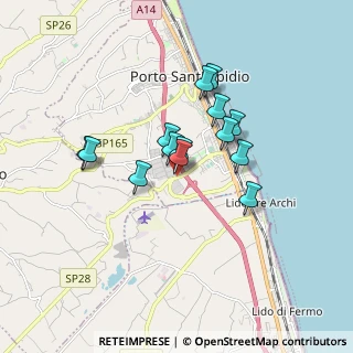 Mappa Strada Faleriense, 63821 Porto Sant'Elpidio FM, Italia (1.345)