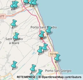 Mappa Strada Faleriense, 63821 Porto Sant'Elpidio FM, Italia (6.258)